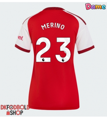 Arsenal Mikel Merino #23 Hjemmebanetrøje Dame 2026-27 Kort ærmer Arsenal Mikel Merino #23 Hjemmebanetrøje Dame 2026-27 Kort ærmer